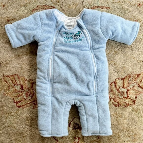 Baby Blue Sleep Sack - Picture 1 of 5